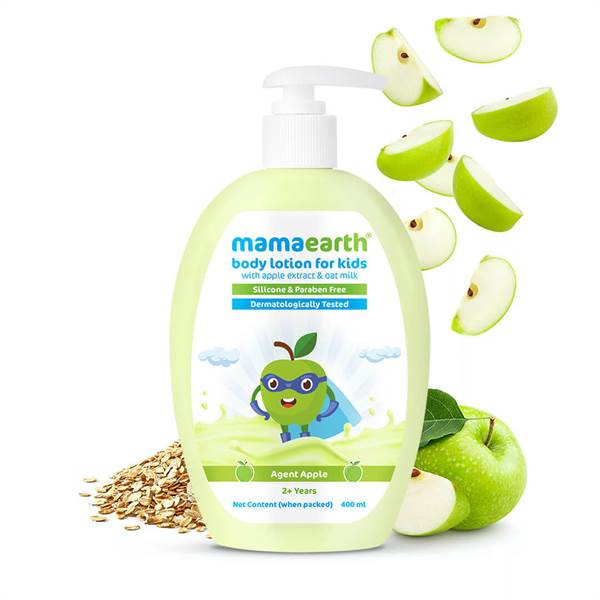 Agent Apple Body Lotion for Kids with Apple & Oat Milk